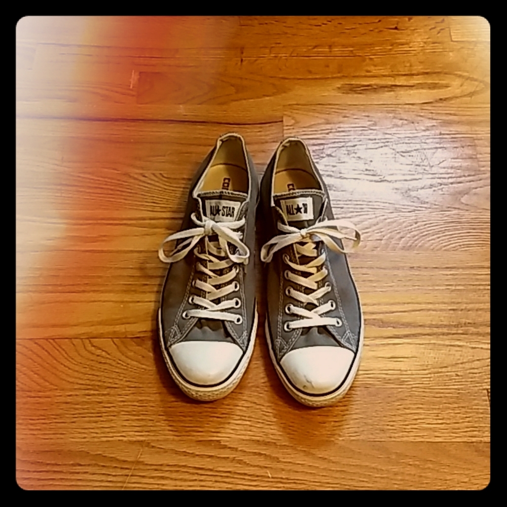Men's Size 12 Gray Converse